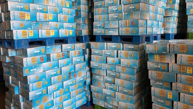 Authorities in Sulaimani seize 18 tons of expired hookah tobacco