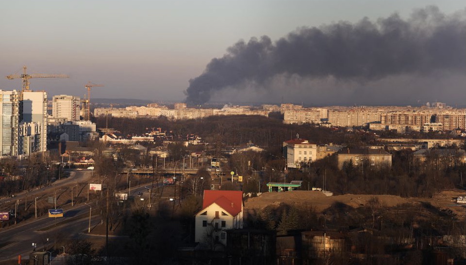 Russian missiles strike Ukraine’s Lviv - report